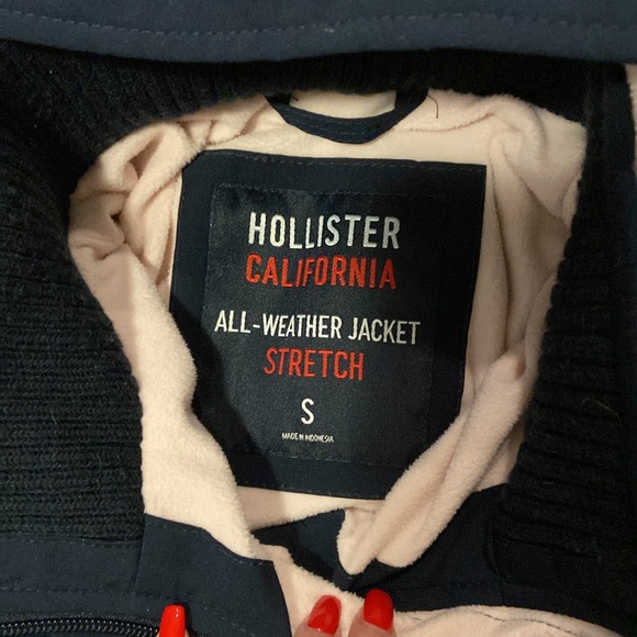 Hollister - Navy Jacket - size small - Picture 2 of 5